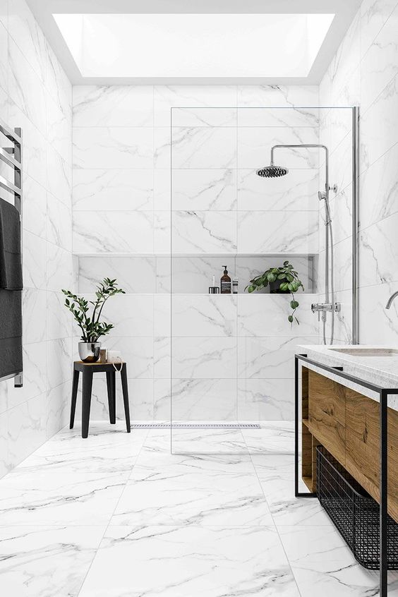 imagen de baños contemporáneos 