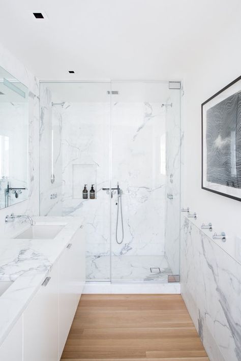 baños-modernos-y-elegante Ejemplo de baños moderno y elegante