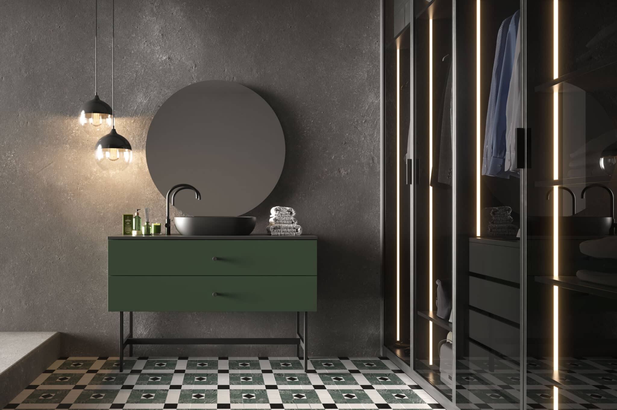 Baño-con-vestidor-ideas