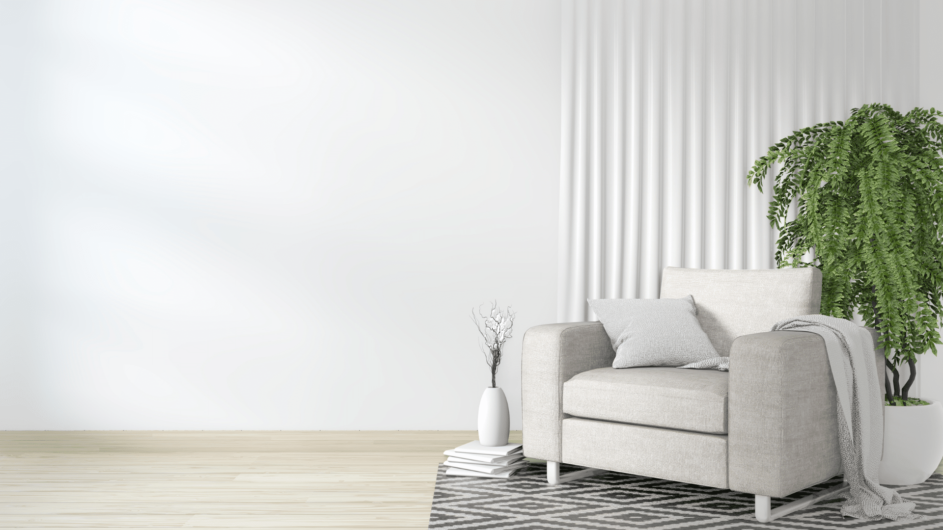 Si quieres rentar tu casa o departamento usa colores neutros y un estilo minimalista